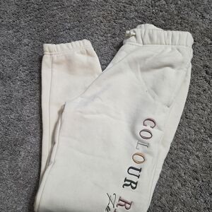 Kids Cream Sweatpants